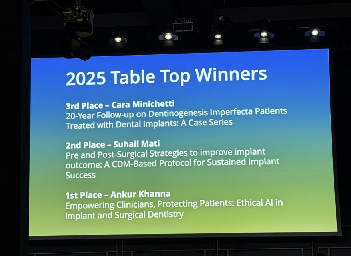Dr. Ankur J. Khanna Wins First Place at AAID With an Isaac-Powered Treatment Plan