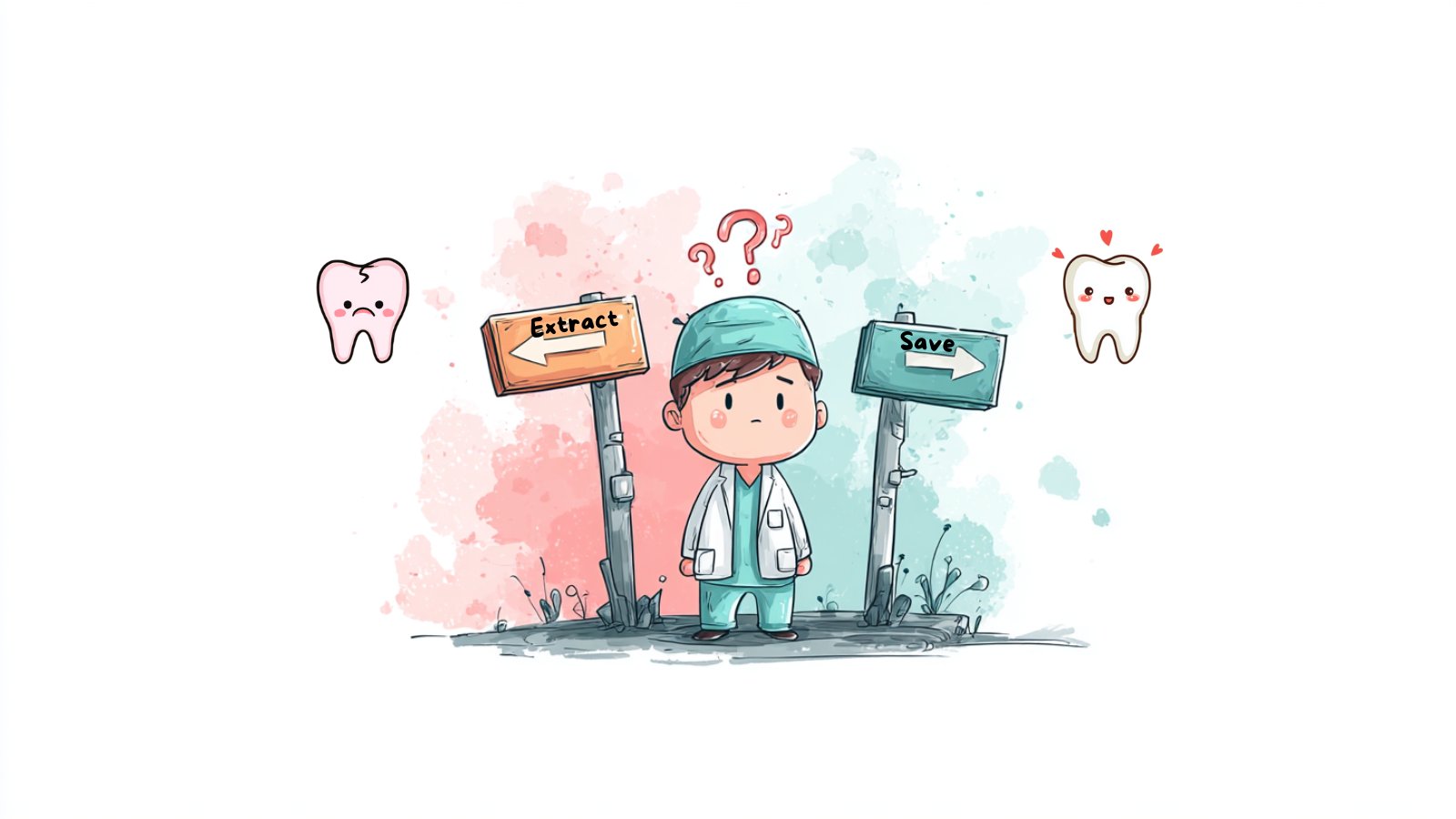 AI vs. Human Pattern Recognition in Clinical Dentistry: The 'Save or Extract' Decision